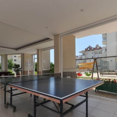 Sea View Furnished 2 Room Flat For Sale In Cikcilli Alanya 10