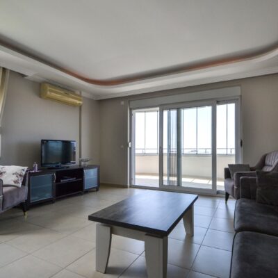 Suitable For Settlement Cheap 3 Room Apartment For Sale In Cikcilli Alanya 2