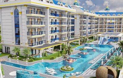 Wohnungen aus Projekt zum Verkauf in Oba Alanya 4