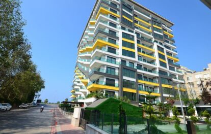 Plážový zariadený 3-izbový apartmán na predaj na Mahmutlar Alanya 8