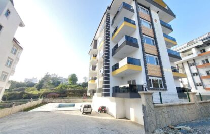 Goedkope 2 kamer appartement te koop in Avsallar Alanya 3