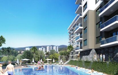 Billigt 4 rums duplex till salu i Avsallar Alanya 1