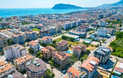 Goedkoop gemeubileerd 3 kamer appartement te koop in Oba Alanya 25