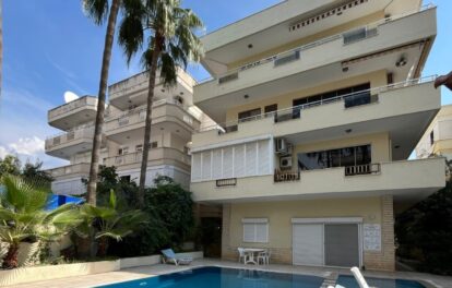 Goedkoop gemeubileerd 4 kamer appartement te koop in Oba Alanya 5