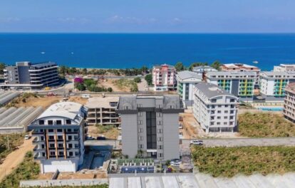 Close To Sea Furnished 2 Room Flat For Sale In Kargicak Alanya 1