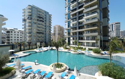 Volledige activiteit 3 ​​kamer appartement te koop in Mahmutlar Alanya 15