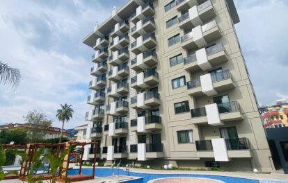 Full Activity 3 Room Apartment For Sale In Oba Alanya 15