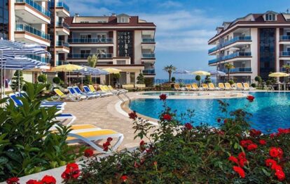 Gemeubileerd 3-kamerappartement te koop in Cikcilli Alanya 1