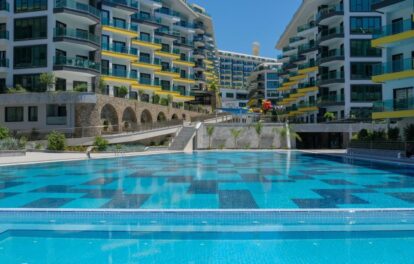 Full Activity Sea View 4 Room Duplex For Sale In Kargicak Alanya 2