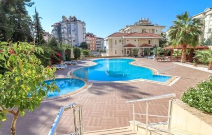 Furnished 3 Room Apartment For Sale In Cikcilli Alanya 2