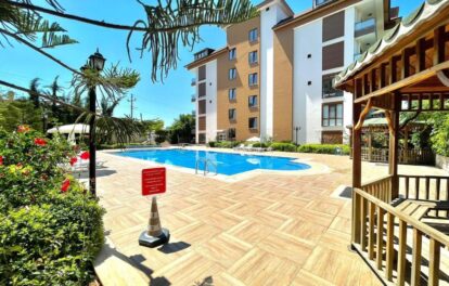 Umeblowany apartament dwupoziomowy z 5 pokojami na sprzedaż w Kestel Alanya 2