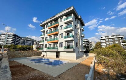 Furnished Cheap 2 Room Flat For Sale In Oba Alanya 1