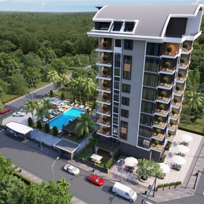 Appartementen van project te koop in Mahmutlar Alanya 11