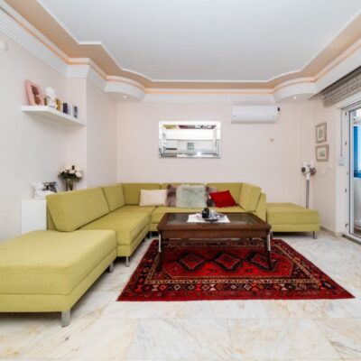 Beachfront Furnished 3 Room Apartment For Sale In Mahmutlar Alanya 8