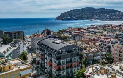 Appartement Central de 3 Pièces à Vendre à Alanya 1