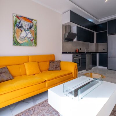 Central Furnished 2 Room Flat For Sale In Alanya 13