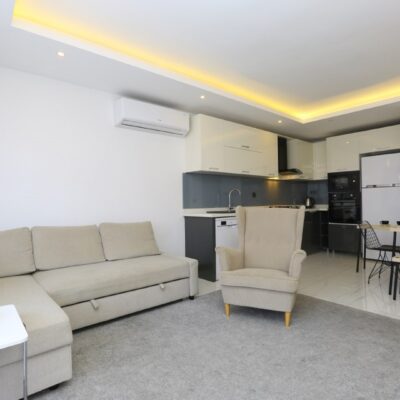 Central Furnished 2 Room Flat For Sale In Alanya 17