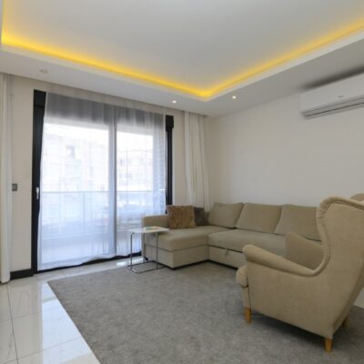 Central Furnished 2 Room Flat For Sale In Alanya 19