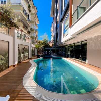 Central Furnished 2 Room Flat For Sale In Alanya 27