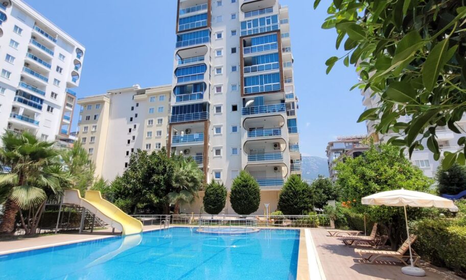 + Goedkoop gemeubileerd 2 kamer appartement te koop in Mahmutlar Alanya 4