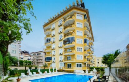 Cheap Furnished 3 Room Apartment For Sale In Alanya 12