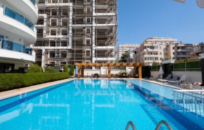 Goedkoop gemeubileerd 3 kamer appartement te koop in Mahmutlar Alanya 6