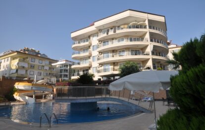 Cheap Furnished 3 Room Apartment For Sale In Oba Alanya 17