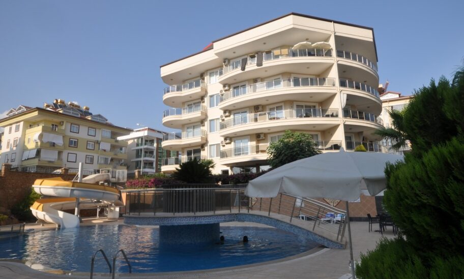 Cheap Furnished 3 Room Apartment For Sale In Oba Alanya 17