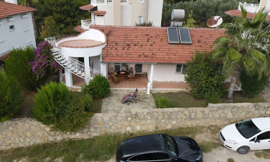 Avsallar Alanya'da Satılık Ucuz Eşyalı 3 Odalı Villa 11