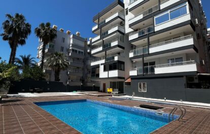 Près de la mer Appartement meublé pas cher de 3 pièces à vendre à Oba Alanya 10