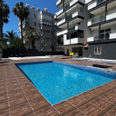 Close To Sea Cheap Furnished 3 Room Apartment For Sale In Oba Alanya 11