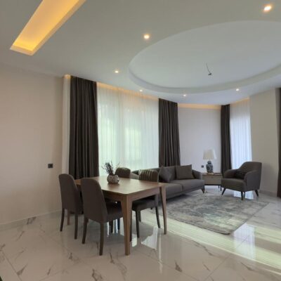 Close To Sea Furnished 3 Room Apartment For Sale In Kargicak Alanya 10