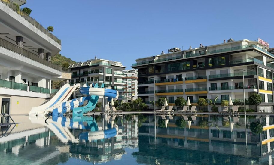 Close To Sea Furnished 3 Room Apartment For Sale In Kargicak Alanya 11