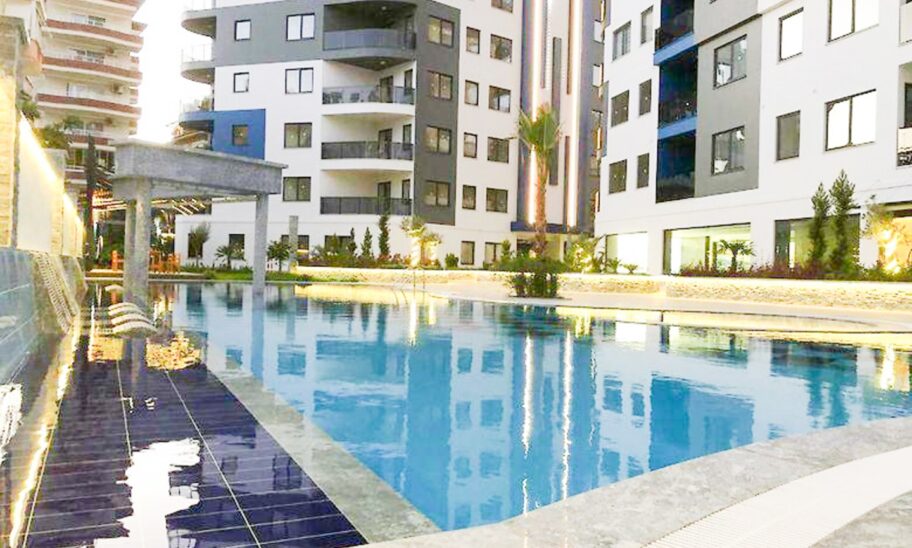 Volledige activiteit 2 kamer appartement te koop in Cleopatra Alanya 10