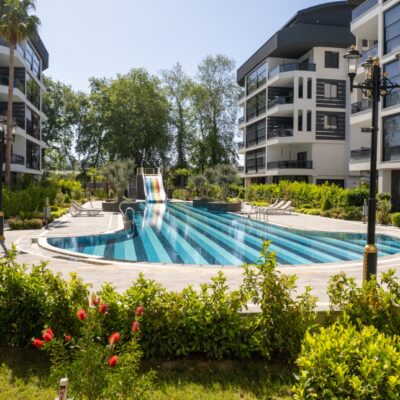 Full Activity 2 Room Flat For Sale In Oba Alanya 1