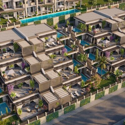 Full Activity Apartments And Villas From Project For Sale In Kargicak Alanya 3