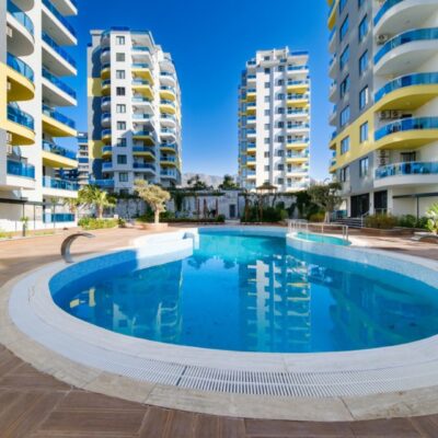 Full Activity Furnished 2 Room Flat For Sale In Mahmutlar Alanya 15