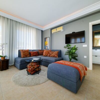 Furnished 2 Room Flat For Sale In Alanya 3