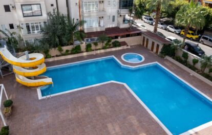 Furnished 2 Room Flat For Sale In Alanya 8