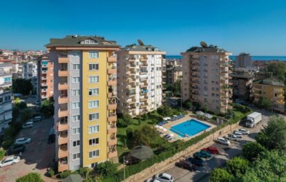 Furnished 2 Room Flat For Sale In Alanya 10