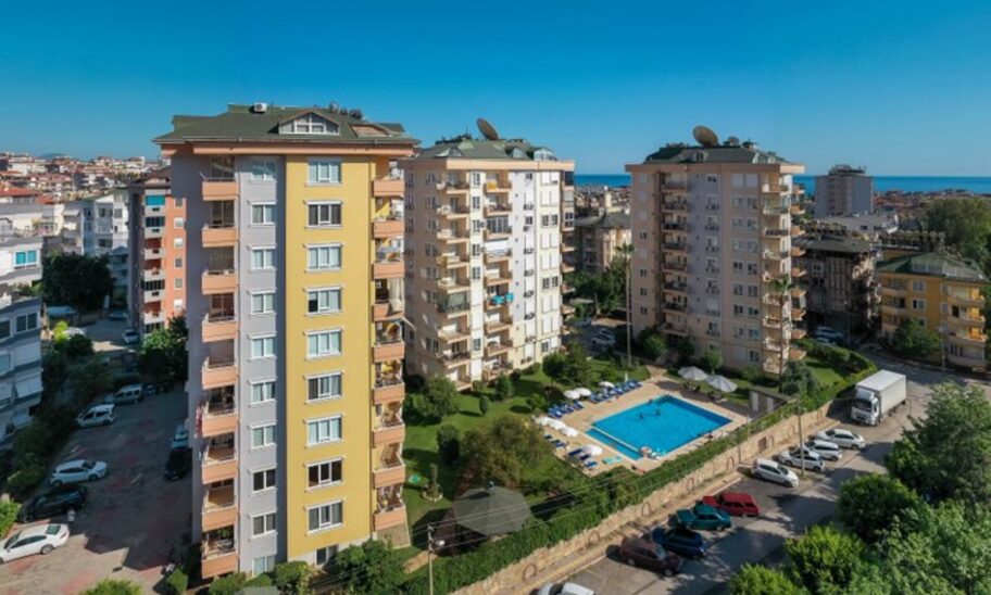 Furnished 2 Room Flat For Sale In Alanya 10