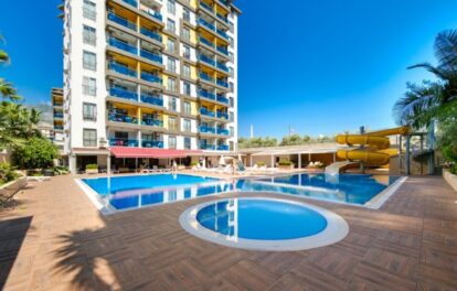 Furnished 2 Room Flat For Sale In Alanya 13