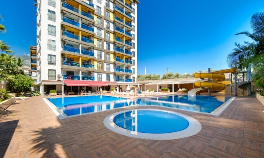 Furnished 2 Room Flat For Sale In Alanya 13