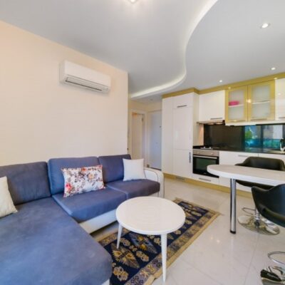 Furnished 2 Room Flat For Sale In Alanya 17