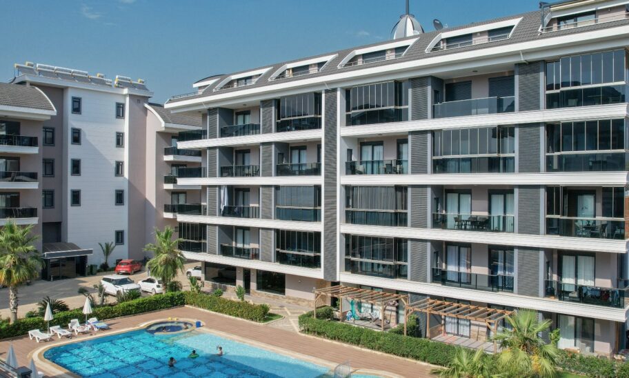 Furnished 2 Room Flat For Sale In Oba Alanya 15