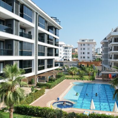 Furnished 2 Room Flat For Sale In Oba Alanya 16