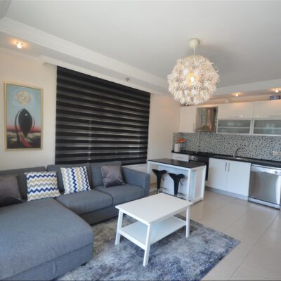 Furnished 2 Room Flat For Sale In Tosmur Alanya 2