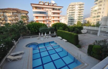 Möblierte 2-Zimmer-Wohnung zum Verkauf in Tosmur Alanya 9