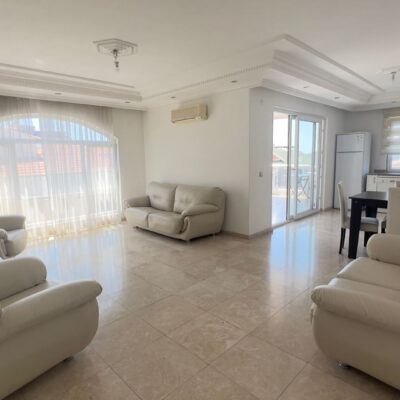 Furnished 3 Room Apartment For Sale In Oba Alanya 1