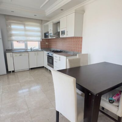 Gemeubileerd 3-kamerappartement te koop in Oba Alanya 3